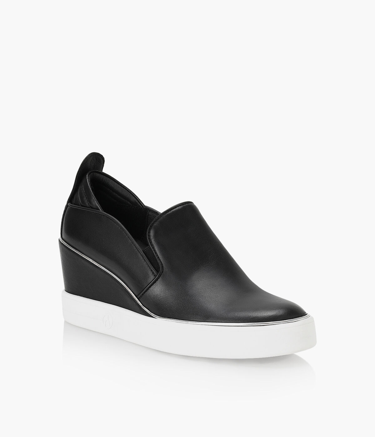 Walk Dream Women's leather wedge sneakers: for sale at 69.99€ on  Mecshopping.it